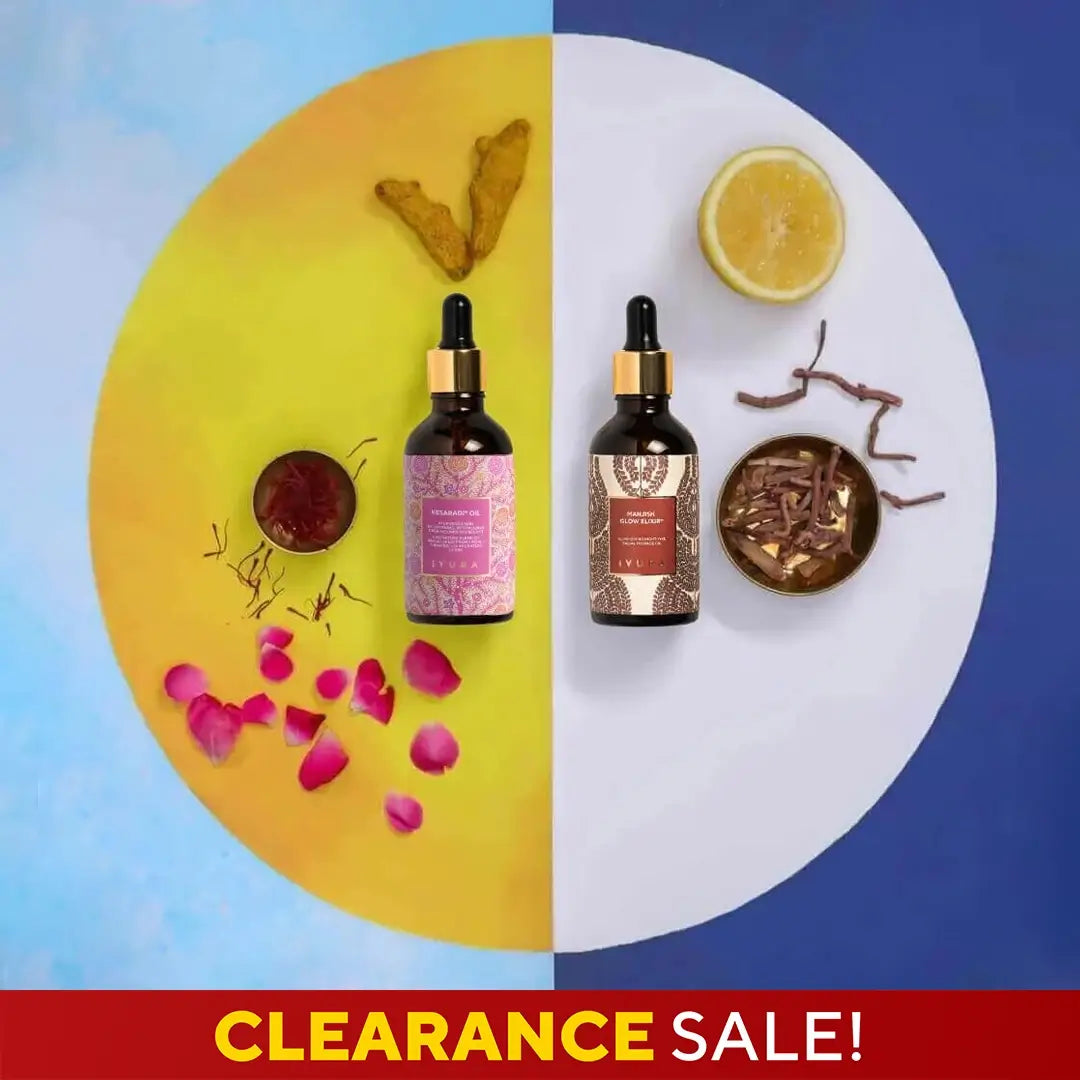 Day & Night Face Oil Duo - Best Moisturizer for Healthy Skin - Ayurvedic Natural Skincare Set šš