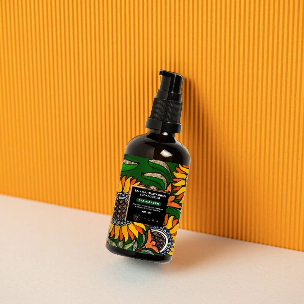 Balaayah Black Gram Body Booster - Tea-Garden Blend Body Oil iYURA