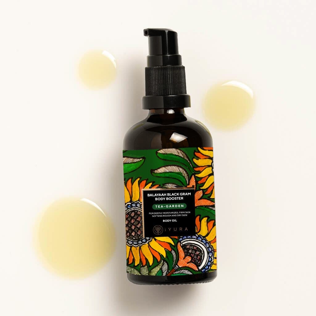 Balaayah Black Gram Body Booster - Tea-Garden Blend Body Oil iYURA