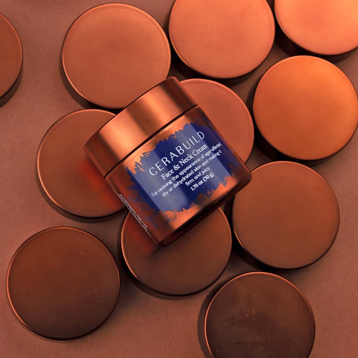 Cerabuild Face and Neck Cream - Restore and Protect Your Skin's Lost Moisture with Phyto-Ceramides Lotion & Moisturizer A Modernica Naturalis