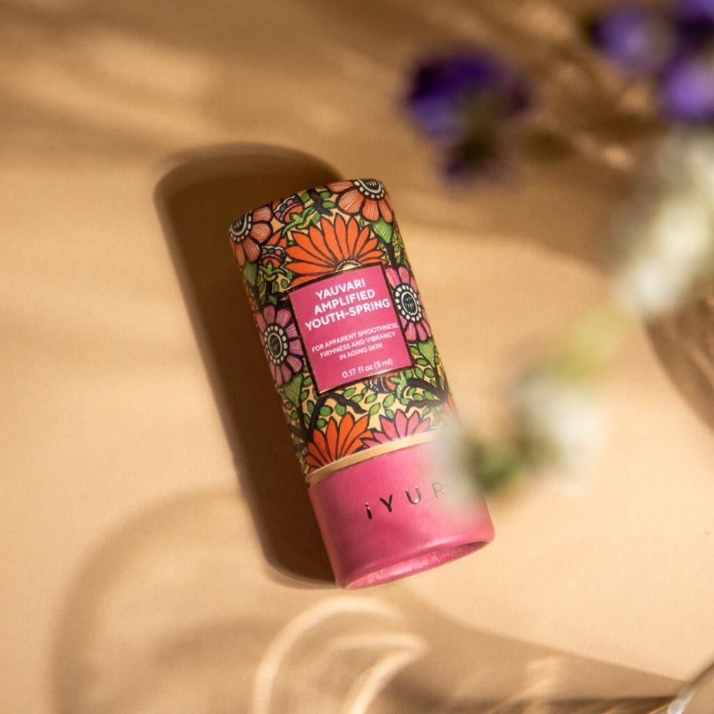 Mini Yauvari Amplified Youth Spring | Best Face Moisturizer for Dry, Aging or Mature Skin | Face oil iYURA