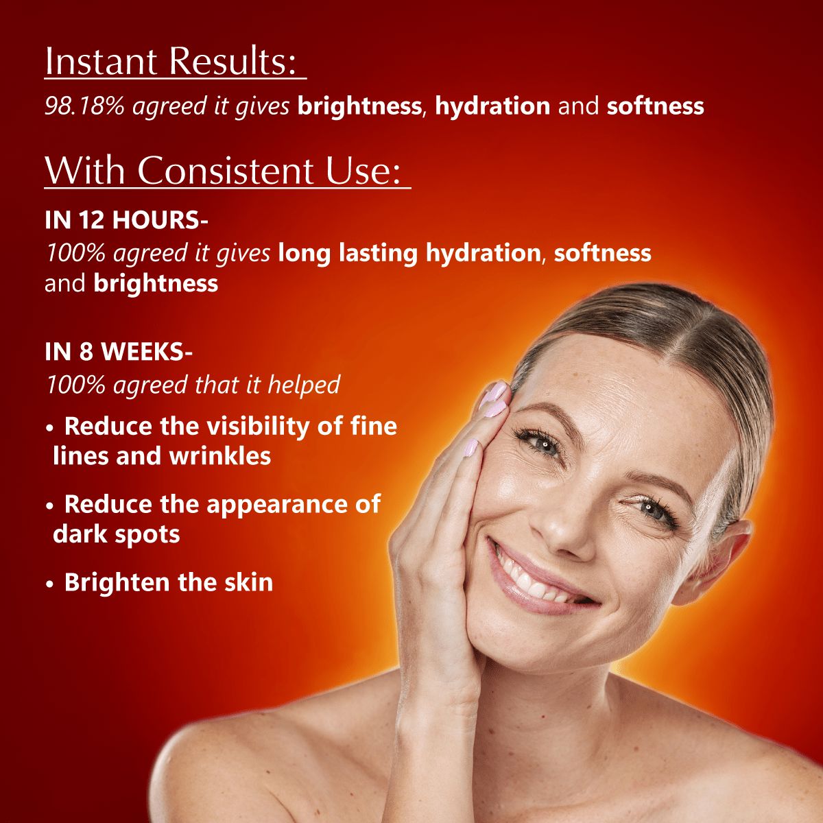 Rufolia Bi-Phasic Face Serum – Brightens, Softens and Plumps Dull, Crepey, Aging Skin – Water-Oil Hybrid Serum with Manjistha, Tomato, Coffee Seed & Plant-based Squalane – Best Bi-Phasic Face Serum For Mature Skin - With Clinically Proven Ingredients Face Serum A. Modernica Naturalis