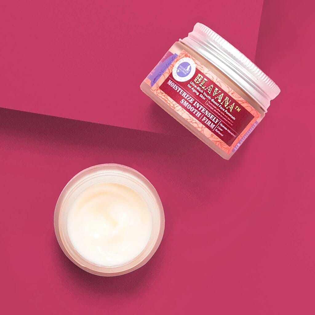 The Age-Hold Duo - Age-Defying Black Gram Face Moisturizing Cream and Brightening Under-Eye Cream for Mature Skin Beauty set A Modernica Naturalis