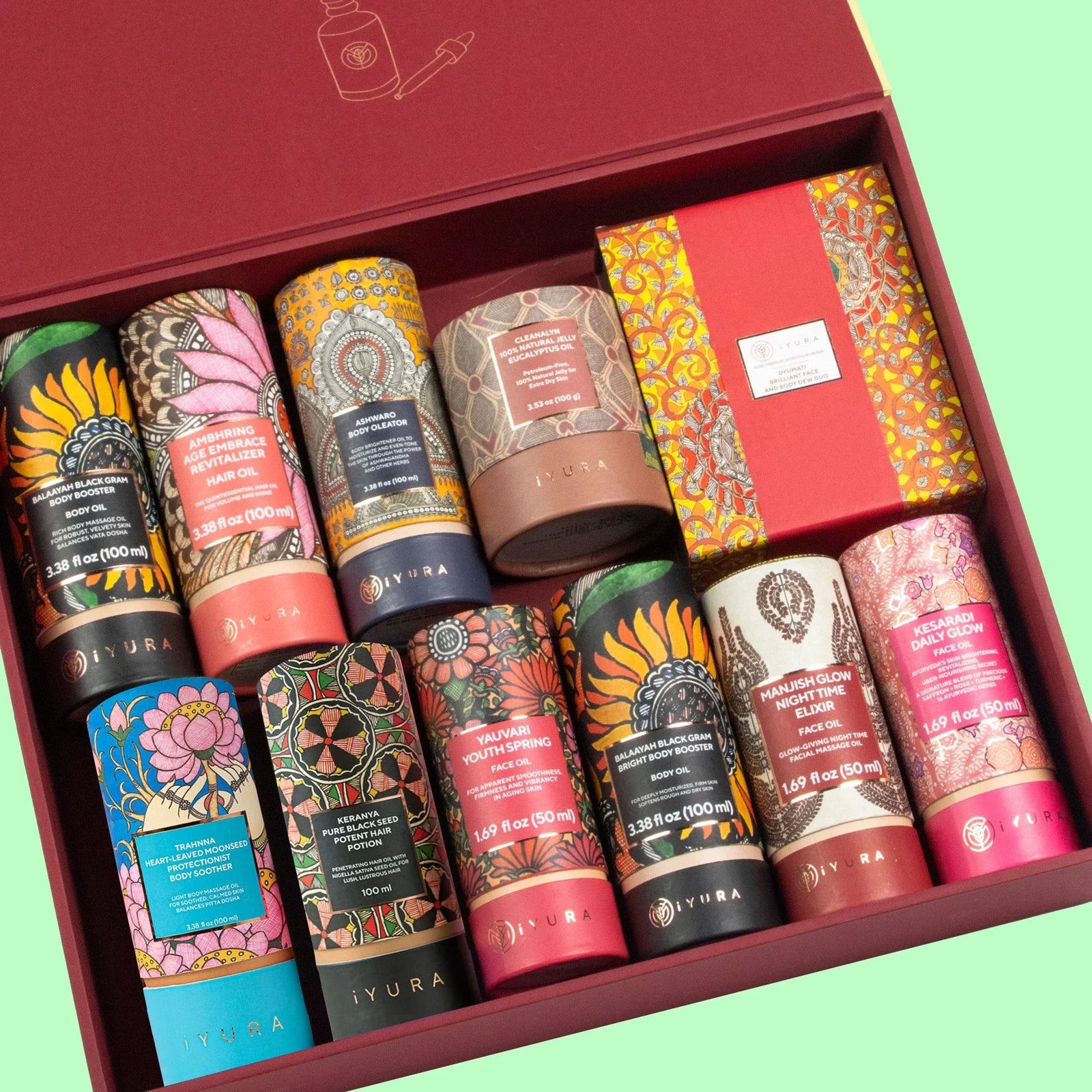 The iYURA Vault:- Premium iYURA Products in a Collector's Box Beauty set iYURA