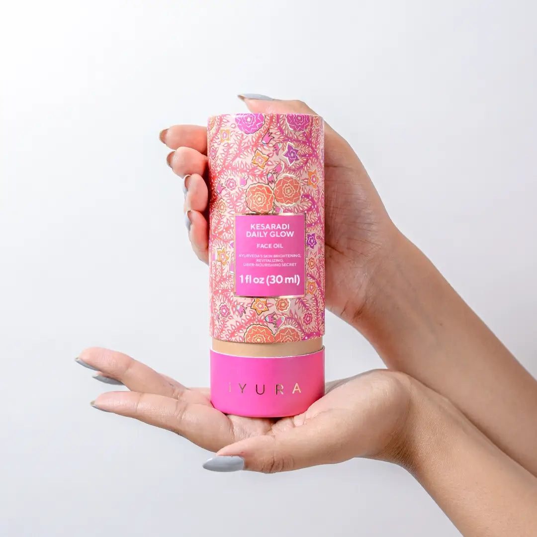 Kesaradi Daily Glow - Face Oil Moisturizer for Dry Skin or Sensitive Skin - Natural Skincare for Glowing Skin