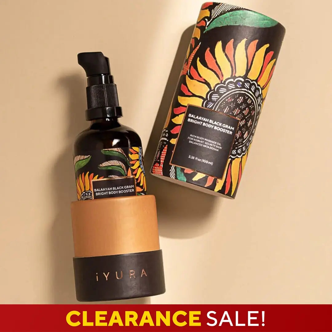 Balaayah Black Gram Bright Body Booster - With Sweet & Citrusy Aroma of Jasmine, Cardamom, Orange and Lemongrass