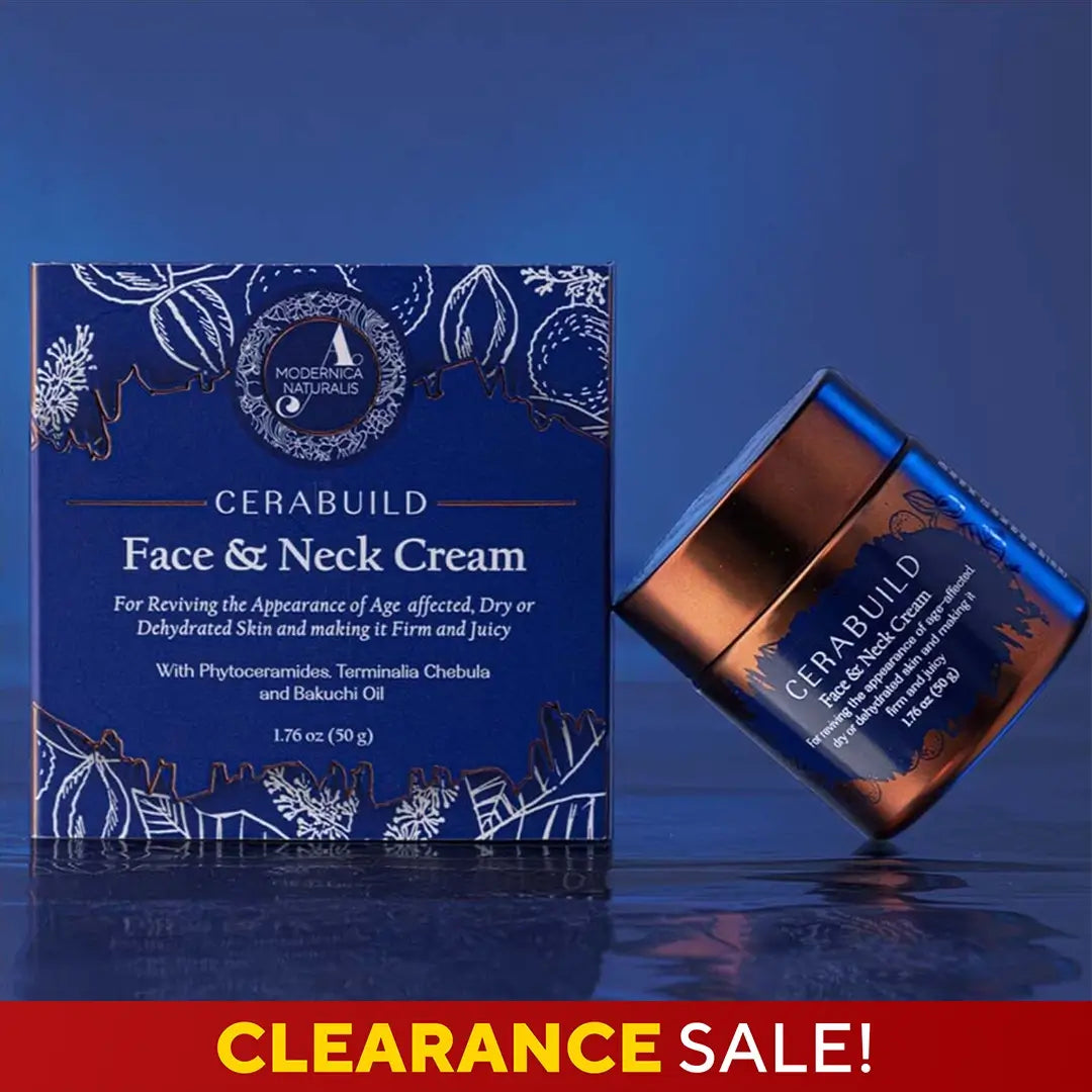 Cerabuild Face and Neck Cream - Restore and Protect Your Skin's Lost Moisture with Phyto-Ceramides