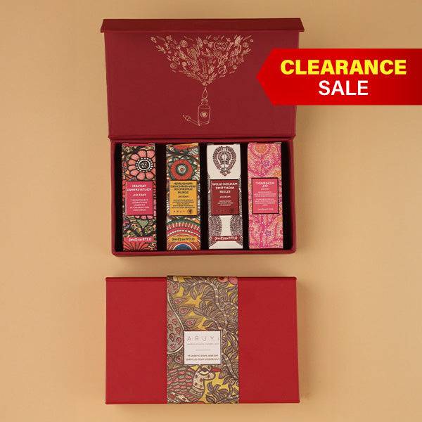 Mini Face Oil Set – 4 Ayurvedic Face Oil Minis