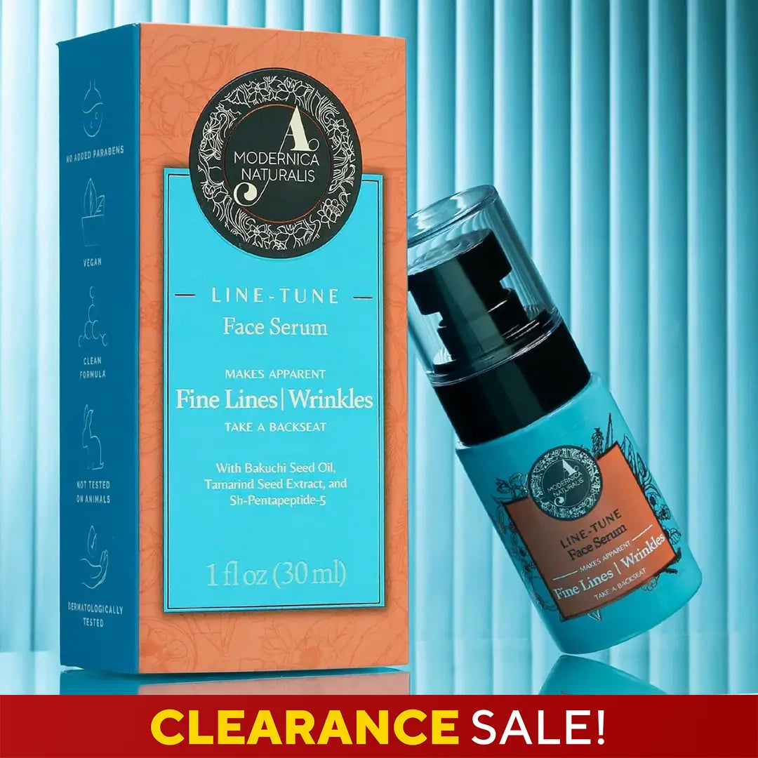 Line-Tune Face Serum – Reduces the Appearance of Fine Lines & Wrinkles – Hydrating Formula with Tamarind, Bakuchi, Arjuna, Guduchi & Peptides – Best Face Serum for Aging Skin with Fine Lines & Wrinkles – With Clinically Tested Ingredient Combinations