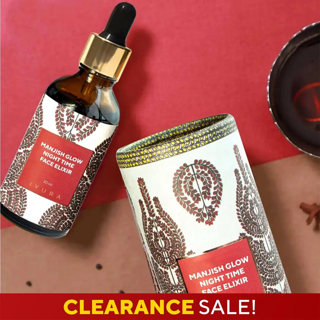 Manjish Glow Elixir - Ayurvedic Night-Time Face Oil 🎁🎁