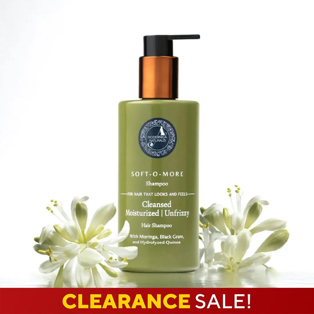 Soft-O-More Shampoo – Cleanses, Moisturizes, Unfrizzes the look of Dry, Dull, Damaged or Aging Hair – Ultra-Hydrating Formula with Moringa, Gotu Kola and Black Gram – Best Shampoo For Damaged, Frizzy Hair