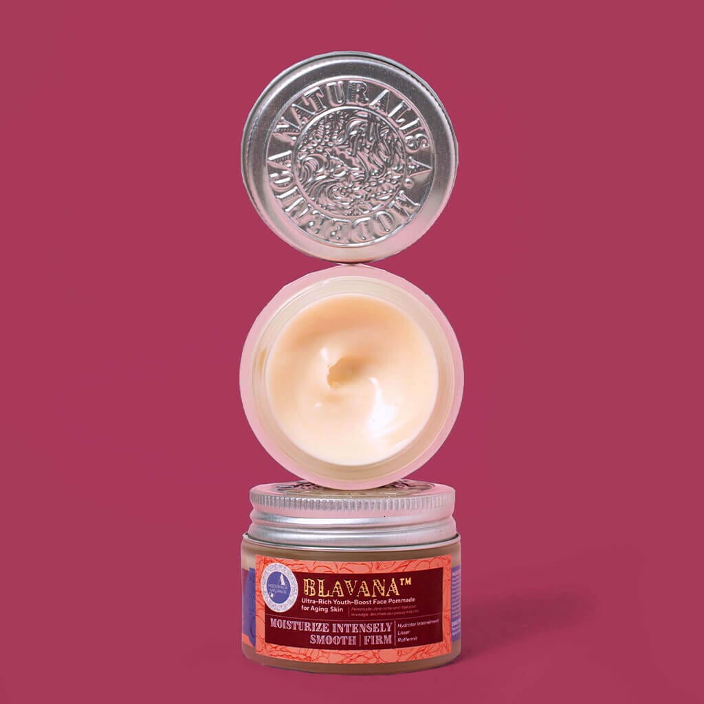 Blavana Ultra-Rich Youth-Boost Face Pommade for Aging Skin Lotion & Moisturizer A Modernica Naturalis 