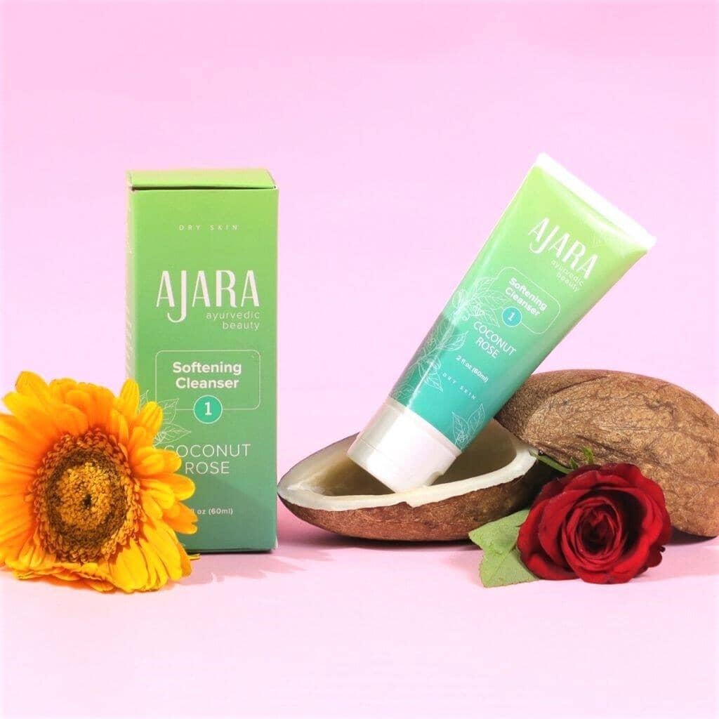 Coconut Rose Softening Cleanser Face wash Ajara 