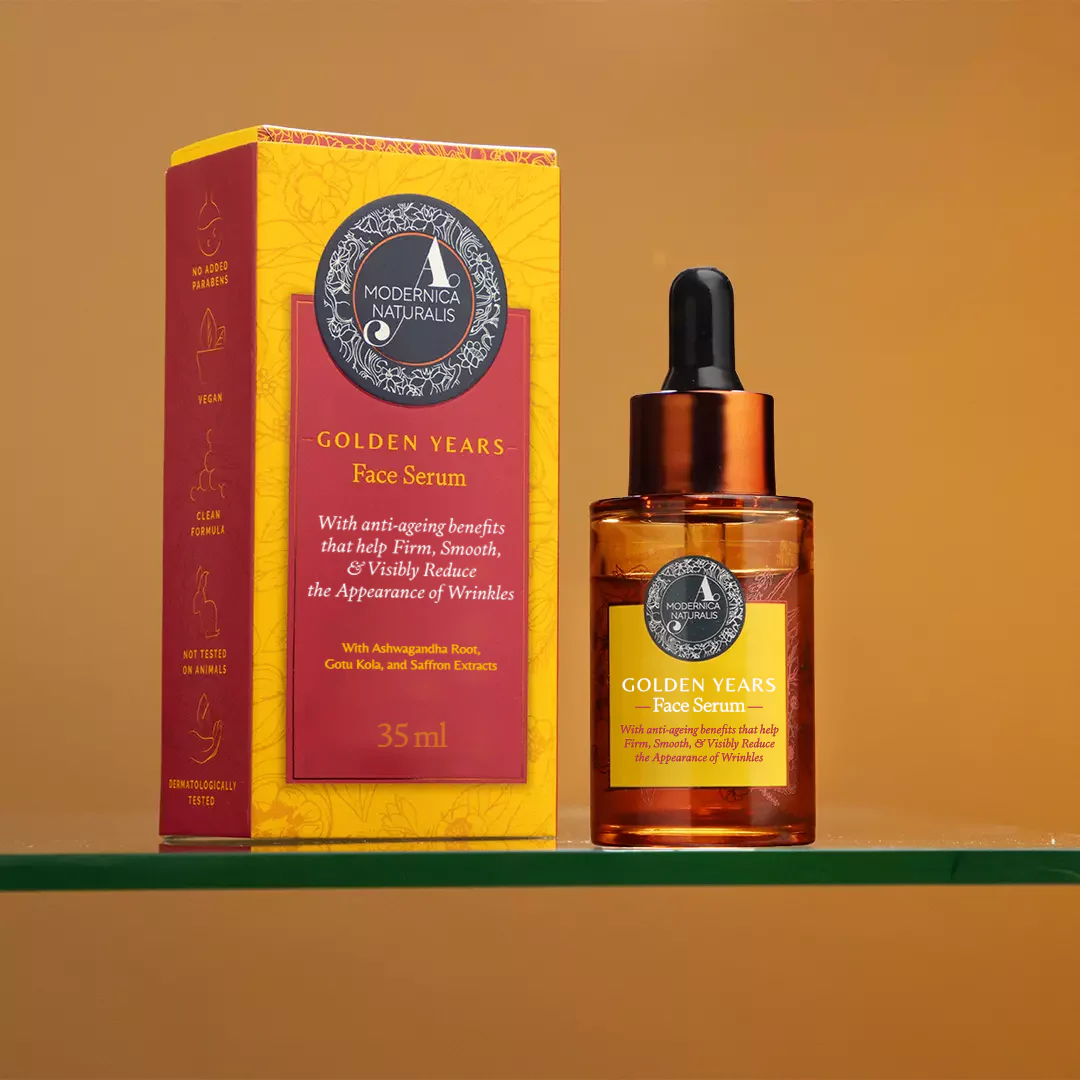 Golden Years - Face Serum For Age Spots, Clear Complexion & Unwrinkled-Appearance