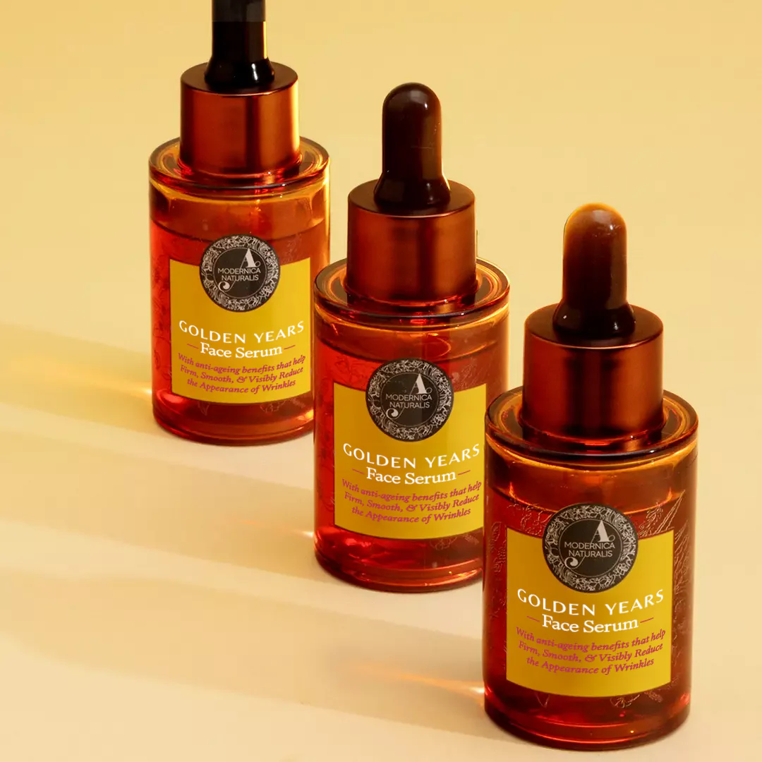 Golden Years - Face Serum For Age Spots, Clear Complexion & Unwrinkled-Appearance