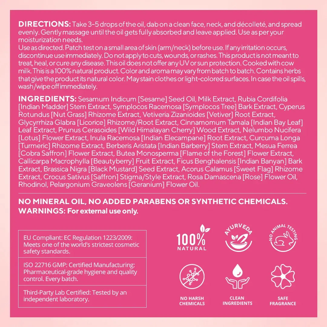 Kesaradi Daily Glow face oil