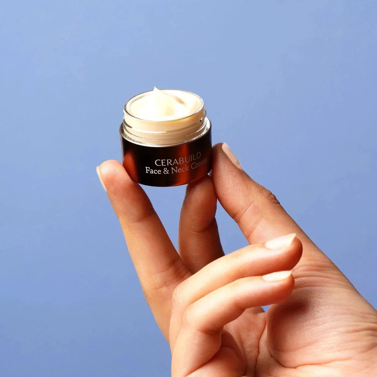 Mini Cerabuild Face and Neck Cream - Restore & Protect Your Skin's Lost Moisture with Phyto-Ceramides Lotion & Moisturizer A Modernica Naturalis 