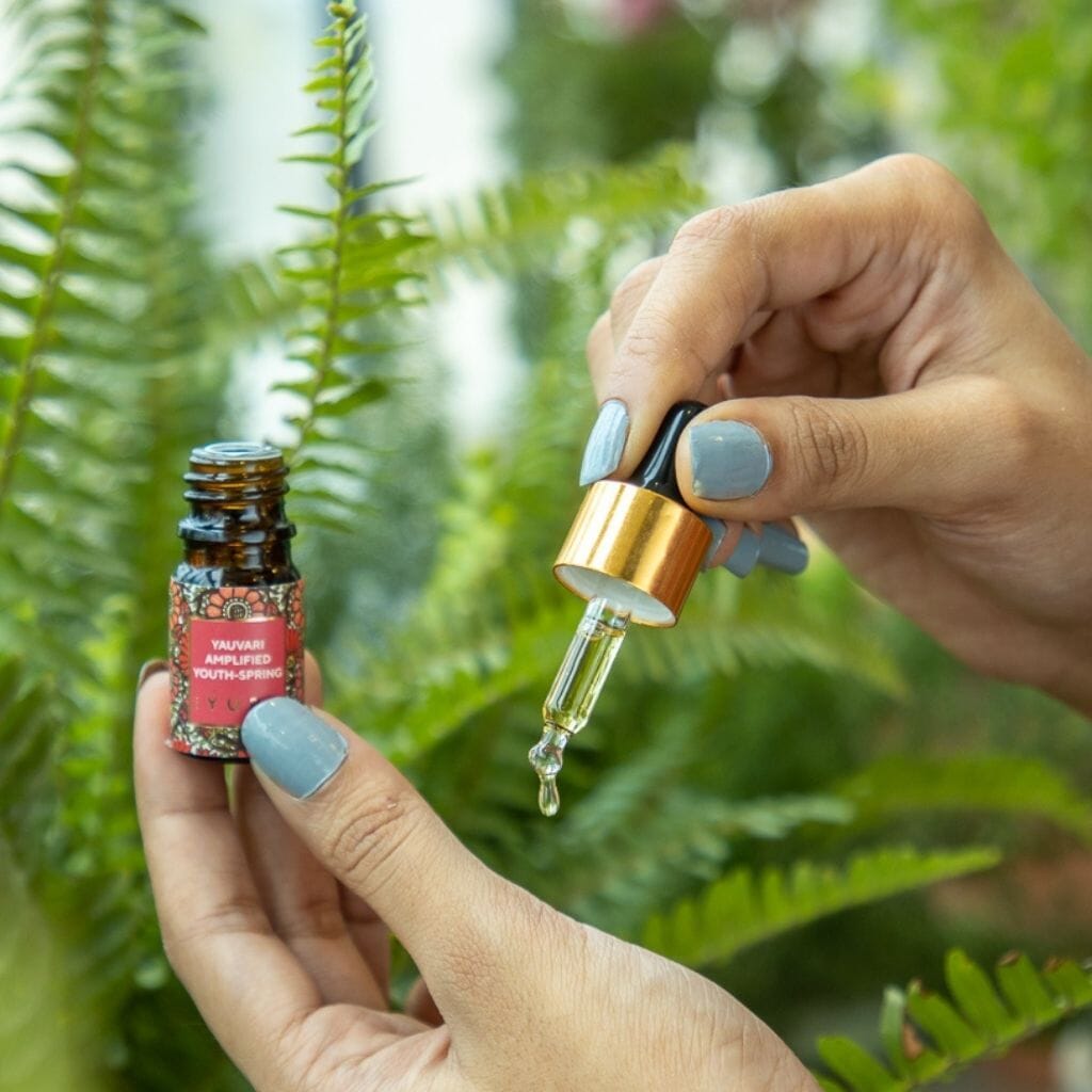 Mini Yauvari Amplified Youth Spring | Best Face Moisturizer for Dry, Aging or Mature Skin | Face oil iYURA 