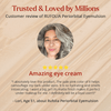 Rufolia Periorbital Eyemulsion - Brightening and Visibly Firming Eye Cream - Pack of 2 Eye Cream A Modernica Naturalis 